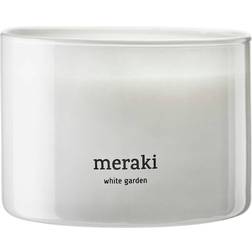 Meraki White Garden White Scented Candle