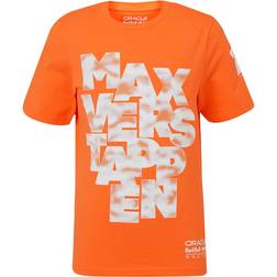 Red Bull Racing Kid's Max Verstappen Expression T-shirt - Orange