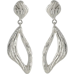 Pernille Corydon Flowing Dreams Earrings - Silver