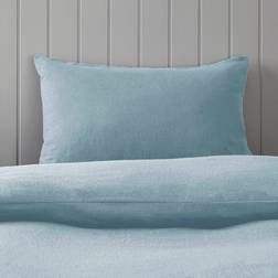 Dunelm Soft & Cosy Pillow Case Blue (76x48cm)