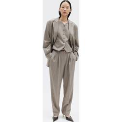 H&M Avsmalnande Byxa - Gråbeige