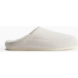 H&M Teddy-Lined Slippers - White