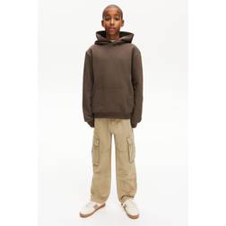 H&M Loose Fit Straight Leg Jeans - Beige