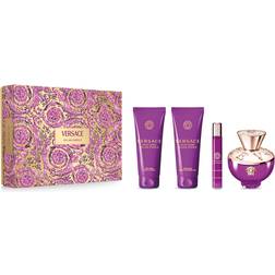 Versace Dylan Purple Gift Set EdP 100ml + Edp 9ml + Bath & Shower Gel 100ml + Body Lotion 100ml