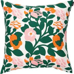 Marimekko Pieni Kuddöverdrag Grön, Orange (50x50cm)