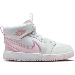 Nike Jordan 1 Mid RM EasyOn PS - White/Fire Red/Pink Foam