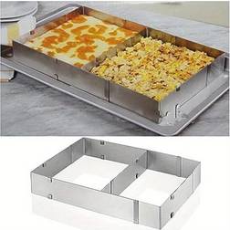 Temu Adjustable Flexible Mousse Mould 11'' - 21'' Cake Pan