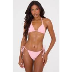 PrettyLittleThing Mix & Match Triangle Bikini Top - Pink