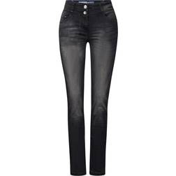 Cecil Toronto Slim Fit Jeans - Blue/Black