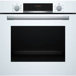 Bosch Serie 4 Indbygningsovn HBA534BW3 Rustfri stål, Hvid