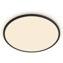 Philips Super Slim Black Takplafond ∅ 43cm
