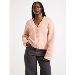Lindex Ullblanding Cardigan - Rosa
