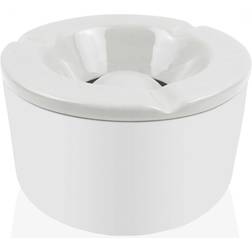 Versa White Dolomite Circular Ashtray 11.2 x 6.2 cm