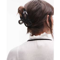 & Other Stories Bow Hair Claw Clip Gold