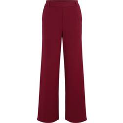 Vila High Waist Wide-leg Trousers