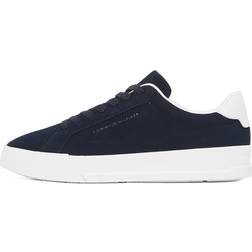 Tommy Hilfiger Suede Court Trainers - Blå