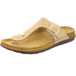 Rohde Damesandaler Nubuck - Lys Brun