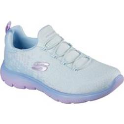 Skechers Plus Size The Summits Slip On Sneaker - Light Blue