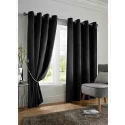 Etta Avenue Polyester Eyelet Room Darkening Curtains 228cm x 182cm Drop