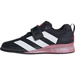 adidas Adipower Weightlifting 3 Shoes - Core Black/Cloud White/Pure Ruby