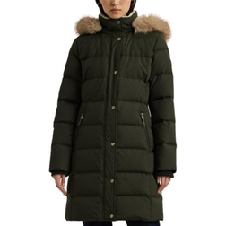 Lauren Ralph Lauren Petite Faux-Fur-Trim Hooded Puffer Coat - Litchfield