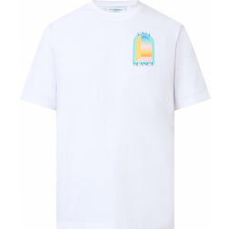 Casablanca L'Arche Colore Printed T-Shirt - White Cotton