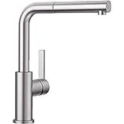 Blanco Lanora-S Pull-Out Spray Kitchen Mixer Tap Stainless Steel