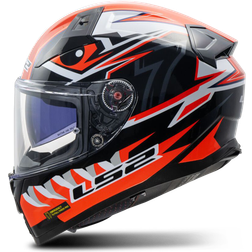 LS2 Vector II Full Face Helmet - Black/Red