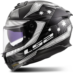 LS2 Stream II Helmet - Black/White
