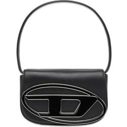 Diesel Sac Iconique À Bandoulière En Cuir Nappa - Noir