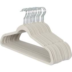 Harbour Housewares Non-Slip Velvet Hangers 45cm Pack of 25 Hanger