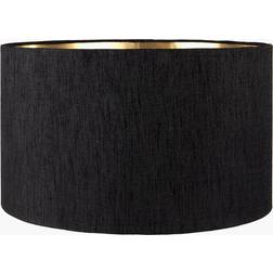 Pacific Lifestyle Blended Fabric Drum Lamp 18cm H x 30cm W x 30cm D Shade