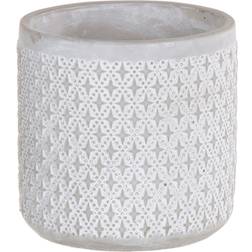 BigBuy Garden Fyrkantig Grå Cement Planter 14 x 14 x 14 cm