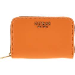 Guess Portefeuille Fermeture Éclair Moyenne Femme - Orange