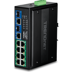 Trendnet TI-BG108 10-Ports Gigabit Ethernet PoE++