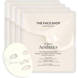 The Face Shop Vita-Toning Vegan Collagen Mask 4 ea