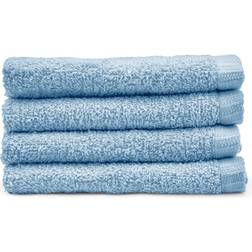 Catherine Lansfield Quick Dry Face Cloth Guest Towel Blue (30x30cm)