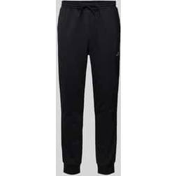 adidas Regular Fit Sweatpants Mit Logo-Stitching - Pechschwarz