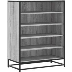 vidaXL Zapatero Madera Ingeniería Sonoma 75 x 38 x 97.5 cm Organizador de zapatos