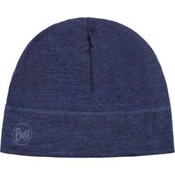 Buff Lightweight Merino Wool Hat - Blå/Solid Denim