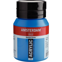 Amsterdam Standard Series Acrylic Jar Primary Cyan 500ml