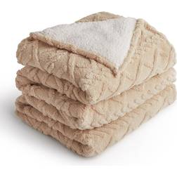 Silentnight Snugsie Giant Blankets Beige (240x180cm)