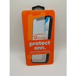 Onn Clear Glass Screen Protector for iPhone 12 Pro Max