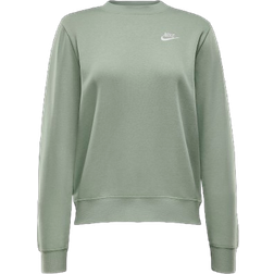 Nike Sportswear Club Fleece Women's Crew-Neck Sweatshirt - Jade Horizon/White