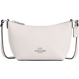 Coach Zip Top Crossbody Bag - Silver/Chalk