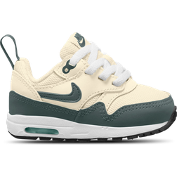 Nike Air Max 1 EasyOn TDV - Pale Ivory/White/Bicoastal/Vintage Green
