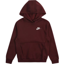 Nike Felpa Pullover Club Fleece - Ragazzi - Rosso