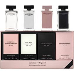 Narciso Rodriguez Miniatures Set EdT 7.5ml + EdP 3x7.5ml