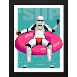 ABYstyle Original Stormtrooper Pool Boy Black Billede 35x45cm