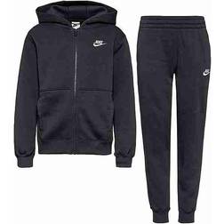 Nike Chándal Club Fleece Full Zip Júnior - Black/White